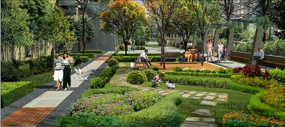 地产绿化设计，绿色细节美让您轻松体验